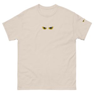 Cat Neko Embroidered Dark Unisex T-shirt