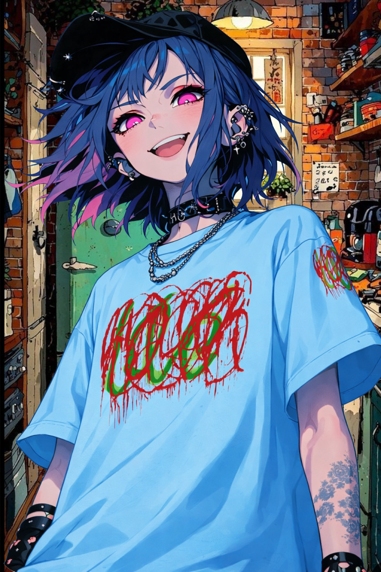 Love Red Green T-shirt Front Back Outside Label and Sleeve Print