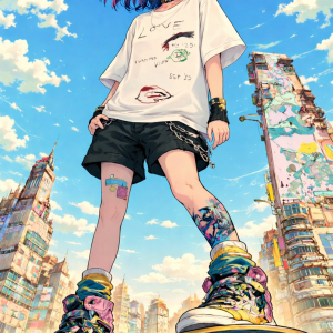 I Watched Love Story Oversized T-shirt