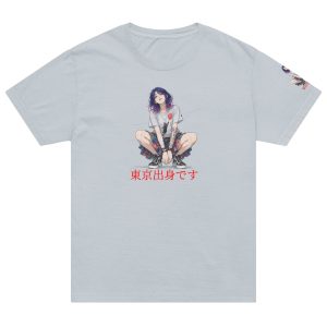Neko I am From Tokyo Unisex oversized t-shirt