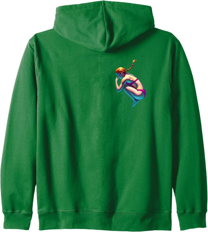Pool Jump Zip Hoodie 1 Pool Jump Zip Hoodie