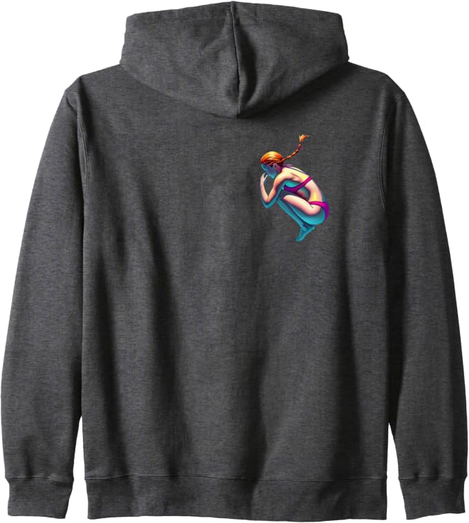 Pool Jump Zip Hoodie 14 Pool Jump Zip Hoodie - Image 14