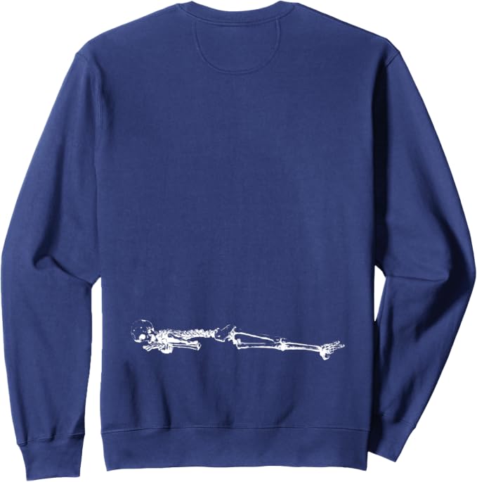 Sleepy Skeleton Sweatshirt 3 Sleepy Skeleton Sweatshirt