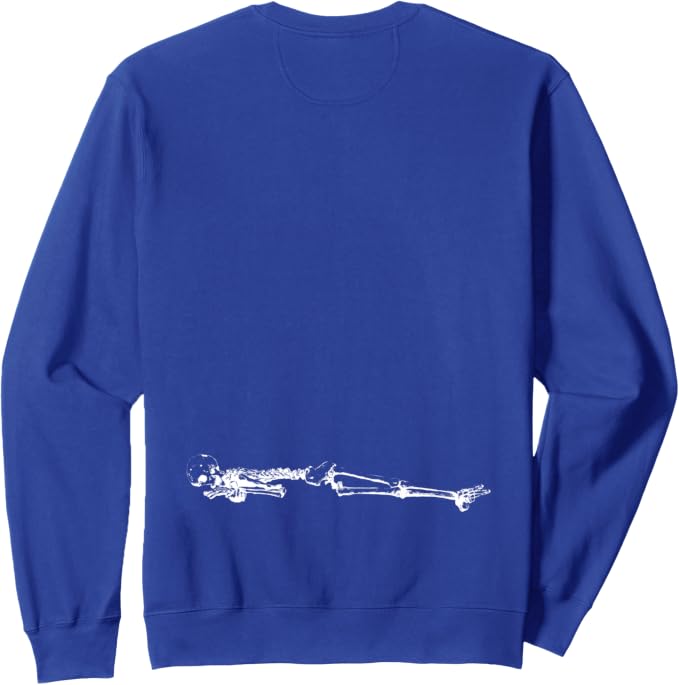 Sleepy Skeleton Sweatshirt 2 Sleepy Skeleton Sweatshirt