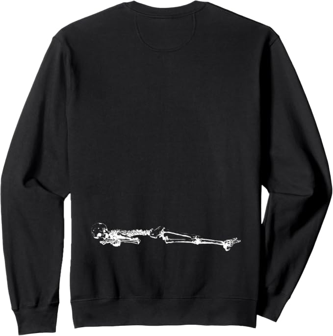 Sleepy Skeleton Sweatshirt 10 Sleepy Skeleton Sweatshirt