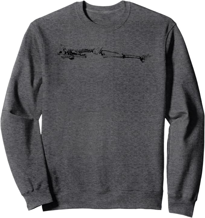 Sleepy Skeleton Sweatshirt 6 Sleepy Skeleton Sweatshirt