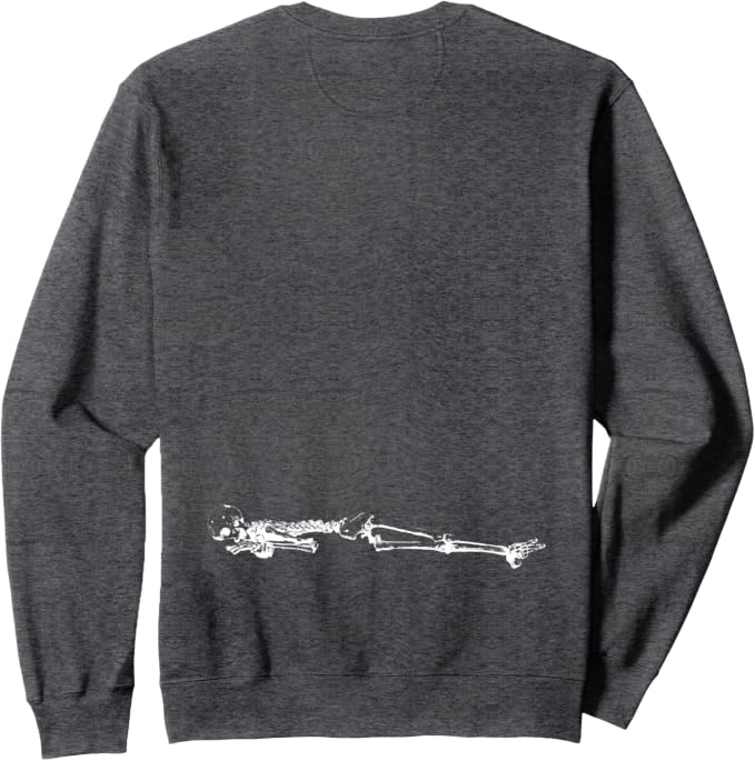 Sleepy Skeleton Sweatshirt 5 Sleepy Skeleton Sweatshirt