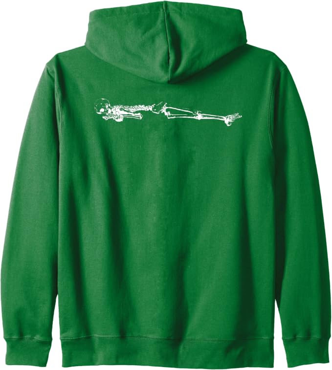 Sleepy Skeleton Zip Hoodie 12 Sleepy Skeleton Zip Hoodie
