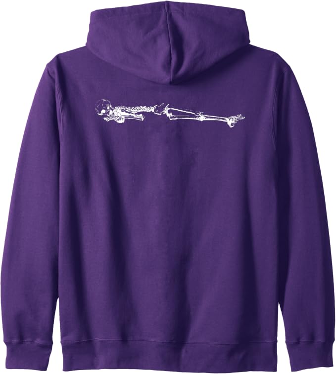 Sleepy Skeleton Zip Hoodie 15 Sleepy Skeleton Zip Hoodie