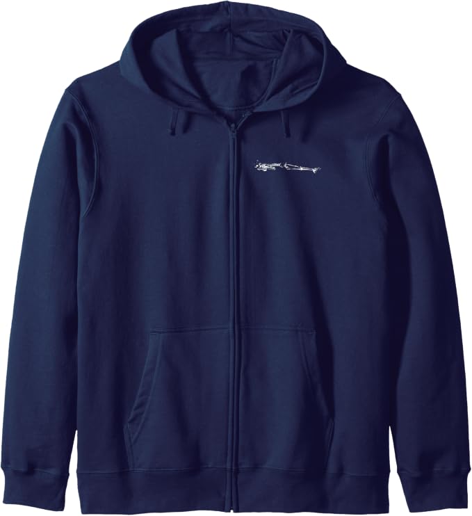 Sleepy Skeleton Zip Hoodie 2 Sleepy Skeleton Zip Hoodie