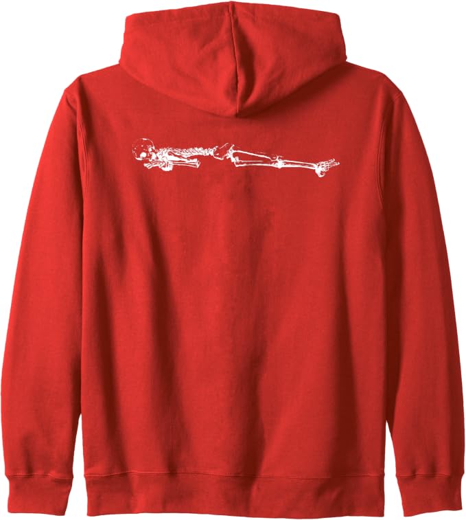 Sleepy Skeleton Zip Hoodie 6 Sleepy Skeleton Zip Hoodie