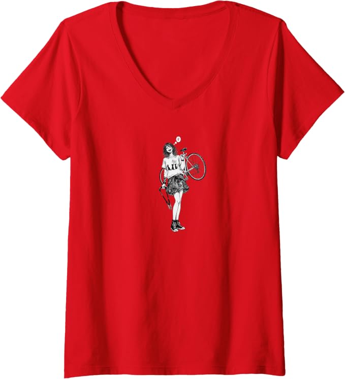 Women's Neko Way V-Neck T-Shirt 7 Women's Neko Way V-Neck T-Shirt